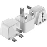 Derwell Universal 3 Pin G Travel Adapter Power Plug Priz Dönüştürücü Adaptör Amerika Avrupa Asya Çin Avusturalya