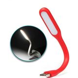 Derwell USB LED Lamba Katlanabilir Pc Laptop Klavye Aydınlatma Esnek Bükülebilir Powerbank/bilgisayar/laptop Gibi USB Bağlantısı Olan Cihazlarda Kullanabilirsiniz Kırmızı - Beyaz