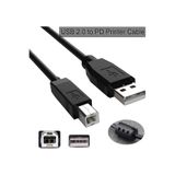 Derwell Yazıcı Kablosu Ara Printer Usb Bağlantı Bağlama Kablo Network Lazer Hp Canon Brother Kablosu 1.5 Mt