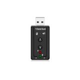 Derwell Yeni 2023 7.1 Ses Kartı Sound USB 2.0 Çevirici Dönüştürücü Audio Win Xp 7 8 Mac Uyumlu Tak Çalıştır