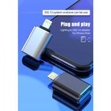 Derwell Yeni 2025 Iphone Ipad Uyumlu Lightning To USB 3.0 (Yüksek Hızlı) Veri Aktarımı Otg Çevirici Dönüştürücü