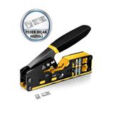 Derwell Yeni 2025 Nesil Cat7/Cat6A/Cat5/Cat6Ez Yeni Nesil Sıkma Pensesi Rj45 Rj12 Crimper Pense