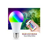 Derwell Yeni 2025 Rgb Led Ampul Çok Renkli Led Home Uzaktan Kumandalı Dim Edilebilir Ampul Rengarenk Ampül