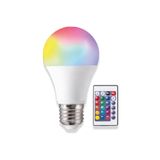 Derwell Yeni 220v Rgb Ampul 16 Renk Kısılabilir Ev Dekorasyon Rengarenk Lamba E27 Sihirli Ampuller DERWELLAMP