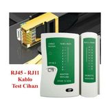 Derwell Yeni Ağ Kablo Test Cihazı RJ45 RJ11 Ethernet Kablo Test Cihazı Lan Cat5 Cat6 Cat7 8p 6p Lan Kablosu Network Test Cihazı