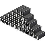 Derwell Yeni Gigabit RJ45 Dişi Dişi Cat5/cat6/cat7/cat8 Ethernet Lan Ağı Birleştirici Ara Internet Kablosu Uzatıcı 30 Adet