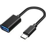 Derwell Yeni Nesil 2026 Type-C To USB 3.0 Otg Çevirici Yüksek Veri Aktarma Hızı Otg Veri Aktarımı ve USB Cihaz Bağlantısı Macbook/iphone/tablet/telefon/pc Uyumlu Çevirici Dönüştürücü Kablo