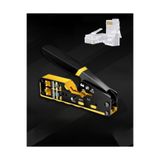 Derwell Yeni Nesil Pense Rj45 Çok Fonksiyonlu Ağ Sıkma Pensesi Cat6 Cat7 Rj45 Rj11 Rj12 + 100 Adet Konnektör