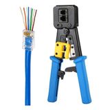 Derwell Yeni Nesil Rj45 Pense Rj12 R J45 Sıkma Makaslı Network Ağ Pense Ez Rj45 Crimper 8p 6p DRWLYENİ