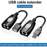 Derwell Yeni USB RJ45 Extender RJ45 USB Ek Uzatıcı CAT5E 6 Kablosu Ekleme Extensıon Extender RJ45 USB Uzatma Cat5 RJ45 CAT5E Cat6 Yama Kablosu