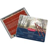 Derwent 24 Renk Metal Kutulu Drawing Serisi Yağlı Kuru Kalem Seti