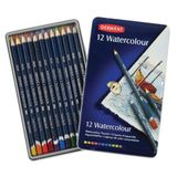 Derwent 32881 Watercolour 6,9 mm Sulandırılabilir 12 Li Kuru Boya Kalemi