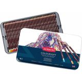 Derwent 36 Renkli Coloursoft Kuru Boya Kalem Seti Metal Kutu ile Yaratıcı Çizim Deneyimi