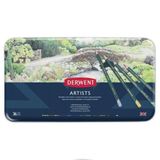 Derwent 36'lı Teneke Kutu Artists Pencils Kuruboya Kalemi