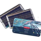 Derwent 72 Renk Metal Kutulu Inktense Serisi Mürekkep Bazlı Suluboya Kalem Seti
