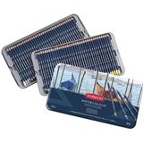 Derwent 72 Renk Metal Kutulu Watercolour Serisi Sulandırılabilir Kuru Kalem Seti