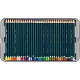 Derwent : Artists' : Kuruboya Kalem Seti : 36 Renk Metal Kutu - Yeşil