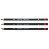 Derwent Charcoal Pencils Kömür Füzen Kalem Dark 3 Adet