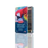 Derwent Chromaflow Kalemler, 12nanli Kalay Seti, 3, 5 mm Yunanarlak Çekirdek, Üstün Çekirdek Mukananemeti, Pürüzsüz Doku ile Karıştırılabilir, Çizim, Boyama nane Katmanlama için İdeal, Profesyonel Kalite, , Çoklu