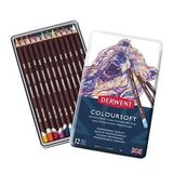 DERWENT COLOURSOFT 12 Lİ TENEKE KUTU
