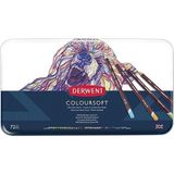 Derwent Coloursoft Kuru Boya 72'li Teneke Kutu