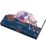 Derwent Coloursoft Pencil 72'li Ahşap Kutu (Yumuşak Kuru Boya Kalemi) - Renkli