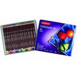 Derwent Coloursoft Yumuşak Teneke Kutu 24'lü Kuru Boya Kalemi
