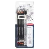 Derwent Graphıc Serisi Dereceli Kalem Seti - 6 Kalem Metal Kutu
