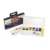 Derwent Inktense 12'Li Tablet Suluboya Seti Palet No:1 - Paınt Pan Pocket Set #1