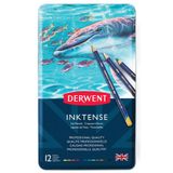 Derwent İnktense Metal Kutu 12'li Kuru Boya