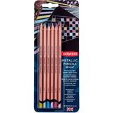 Derwent Metallic Kuruboya Kalem Seti 6 Renk Blister