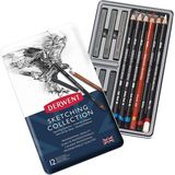 Derwent : Sketching Collection : Eskiz Kalem Seti : 12'li Metal Kutu