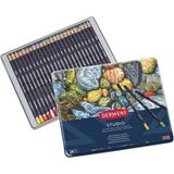 Derwent Studio Kuru Boya Kalemi 24'lü Set Renkli Detaylı Çizimler İçin İdeal Kalemler