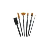 Derwent Teknik Fırçaları 6 Adet Set
