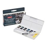Derwent : Tinted Charcoal Sulu Boya Seti : 12 Renk - Renkli - Standart