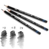 Derwent Watersoluable Sketching Pencil Suda Çözünebilen 4B - Medium Wash Eskiz Kalemi