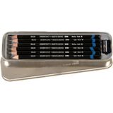 Derwent Watersoluable Sketching Pencils Suda Çözünebilen 6`lı Teneke Kutu Çizim Kalemi Seti