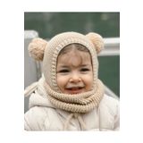 DERY BABY El Örmesi Ponponlu Bone Bere Ve Boyunluk Takım