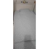 Dery Collection 2 katlı Müslin Bebek Nevresim Takımı - Gri