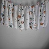 Dery Collection Müslin Bebek Ağız Bezi 10 Adet 25X25 Oeko-Tex Sertifikalı - 0 - 2 Yaş - Krem