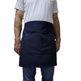 Dery Collection Mutfak Önlüğü, Unisex, Siyah, 50x70 cm,%65 Pamuk%35 Polyester, Yarım Boy, Düz