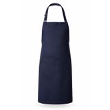 Dery Collection Mutfak Önlüğü, Unisex, Turuncu/Siyah/Mor, Standart, Duck Kumaş, Barista/Kafe/Pastane/Restaurant/Kasap/Kuaför, Sıvı İtici (Lacivert)