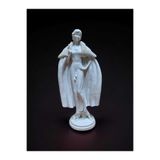 DERYA DESİNG ART Dekoratif Ham Polyester Madam Heykel Biblo Obje, Midi Boy, Zarif Tasarım