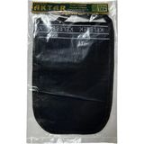 Derya Eren İpek Kese Siyah %70 Floş (El Geçmeli) 300 Gsm (17 * 25 cm ),1 Adet, - yok