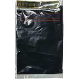 Derya Eren İpek Kese Siyah Floş (El Geçmeli) 450 Gsm (18,5 * 26 cm ),1 Adet - yok