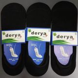 Derya Erkek Bambu Babet Çorap 6 Adet - 40 - 44 - Siyah