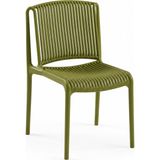 Derya Home Tilia Nes Bahçe Sandalyesi 4’lü Set – Modern Dış Mekan & Balkon Sandalyesi - Haki