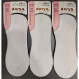 Derya Kadın Modal Sneaker Çorap 6 Adet - 36 - 40 - Beyaz