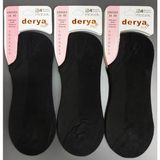 Derya Kadın Modal Sneaker Çorap 6 Adet - 36 - 40 - Siyah