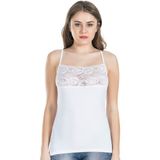 Derya Kurşun Dantelli Kadın Atlet 212 Siyah Xl
